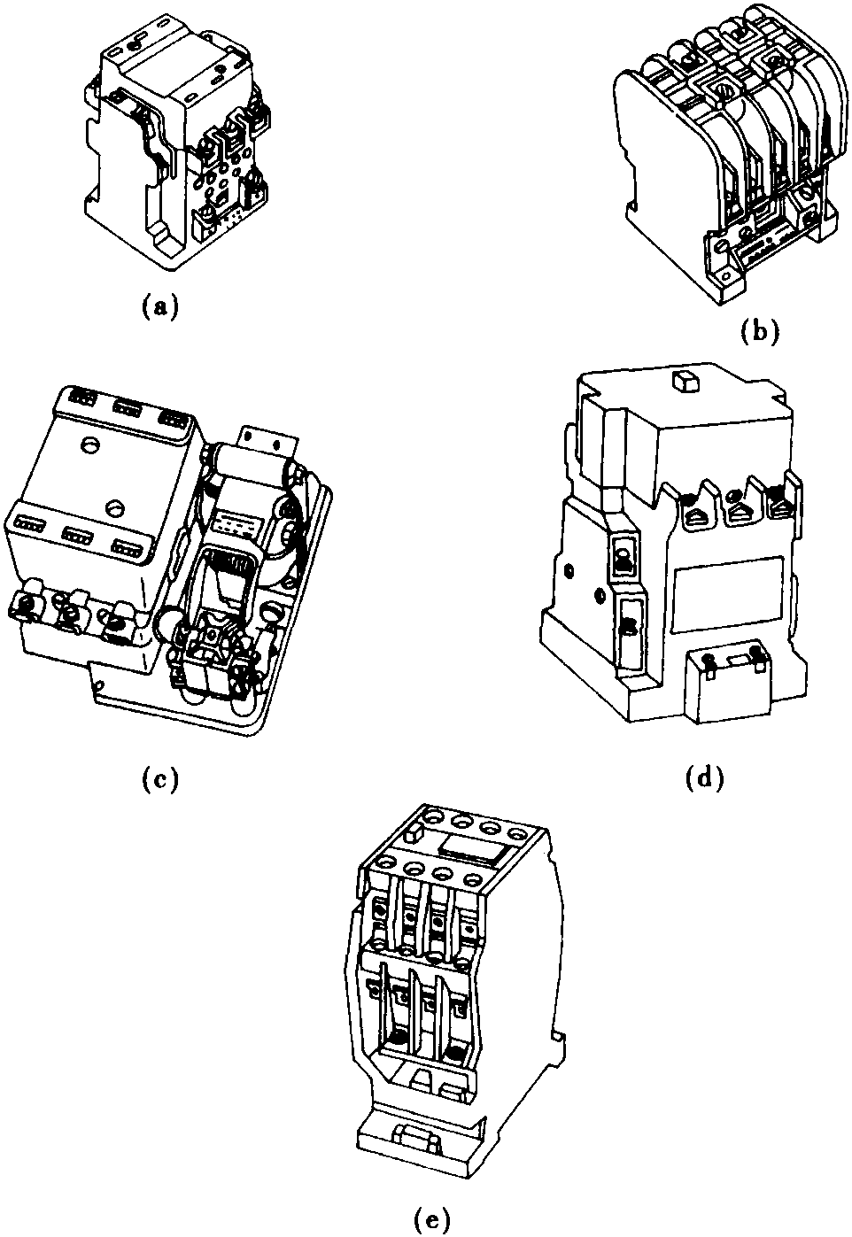 一、接觸器的結(jié)構(gòu)和用途